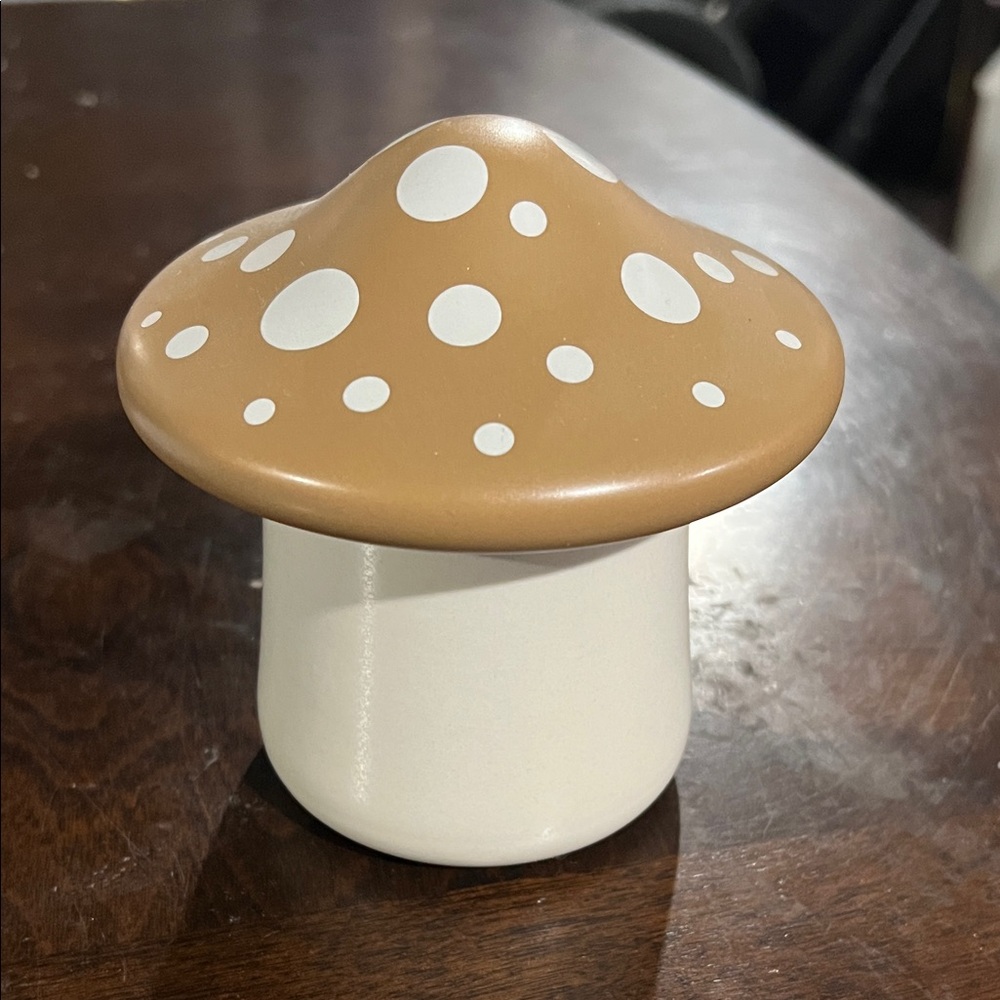 Mushroom Shaped Ceramic ButterCrock